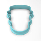 Day of the Dead Skull with Hat Cookie Cutter | Stamp | Stencil #2