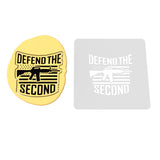 Defend the 2nd Cookie Cutter | Stamp | Stencil #1 Boys/ Army / Outdoorsman Cookie Cutter Lady 
