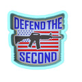 Defend the 2nd Cookie Cutter | Stamp | Stencil #1 Boys/ Army / Outdoorsman Cookie Cutter Lady 