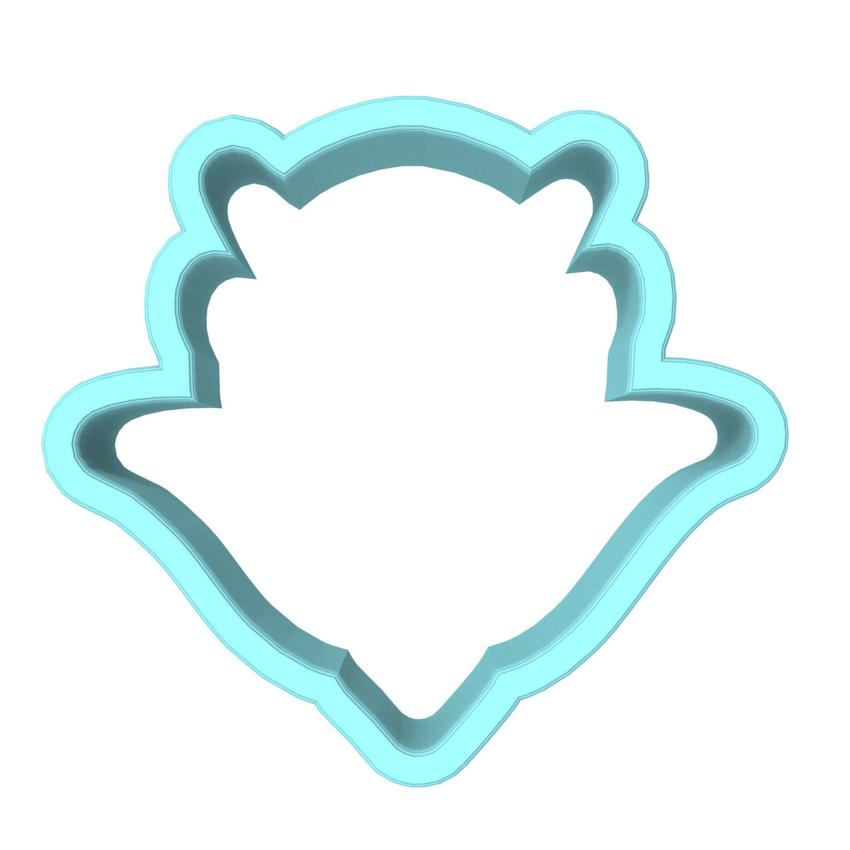Devils Cookie Cutter | Stamp | Stencil Animals & Dinosaurs Cookie Cutter Lady MINI - 2 Inches (5cm) Cookie Cutter ONLY (Outline) 
