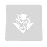 Devils Cookie Cutter | Stamp | Stencil Animals & Dinosaurs Cookie Cutter Lady MINI - 2 Inches (5cm) Stencil ONLY 