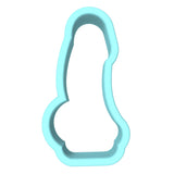 Dildo Cookie Cutter | Stamp | Stencil #1 Bachelorette & Bachelor Cookie Cutter Lady MINI - 2 Inches (5cm) Cookie Cutter ONLY (Outline) 