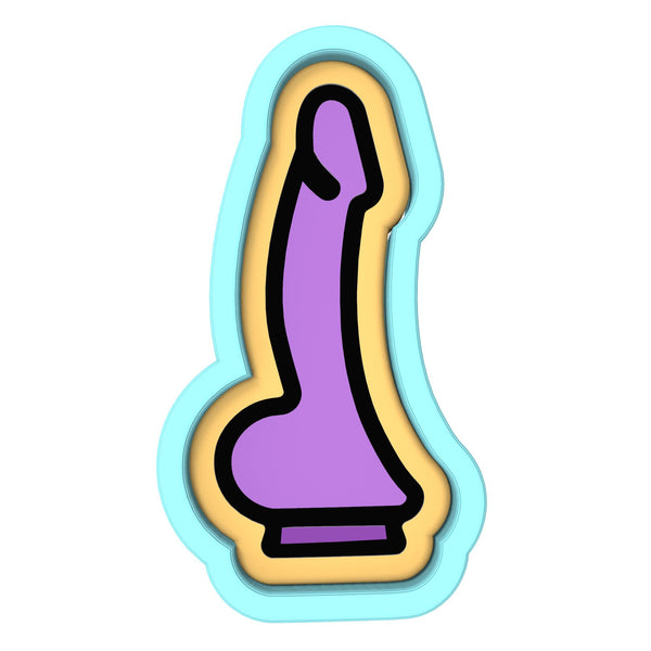 Dildo Cookie Cutter | Stamp | Stencil #1 Bachelorette & Bachelor Cookie Cutter Lady 