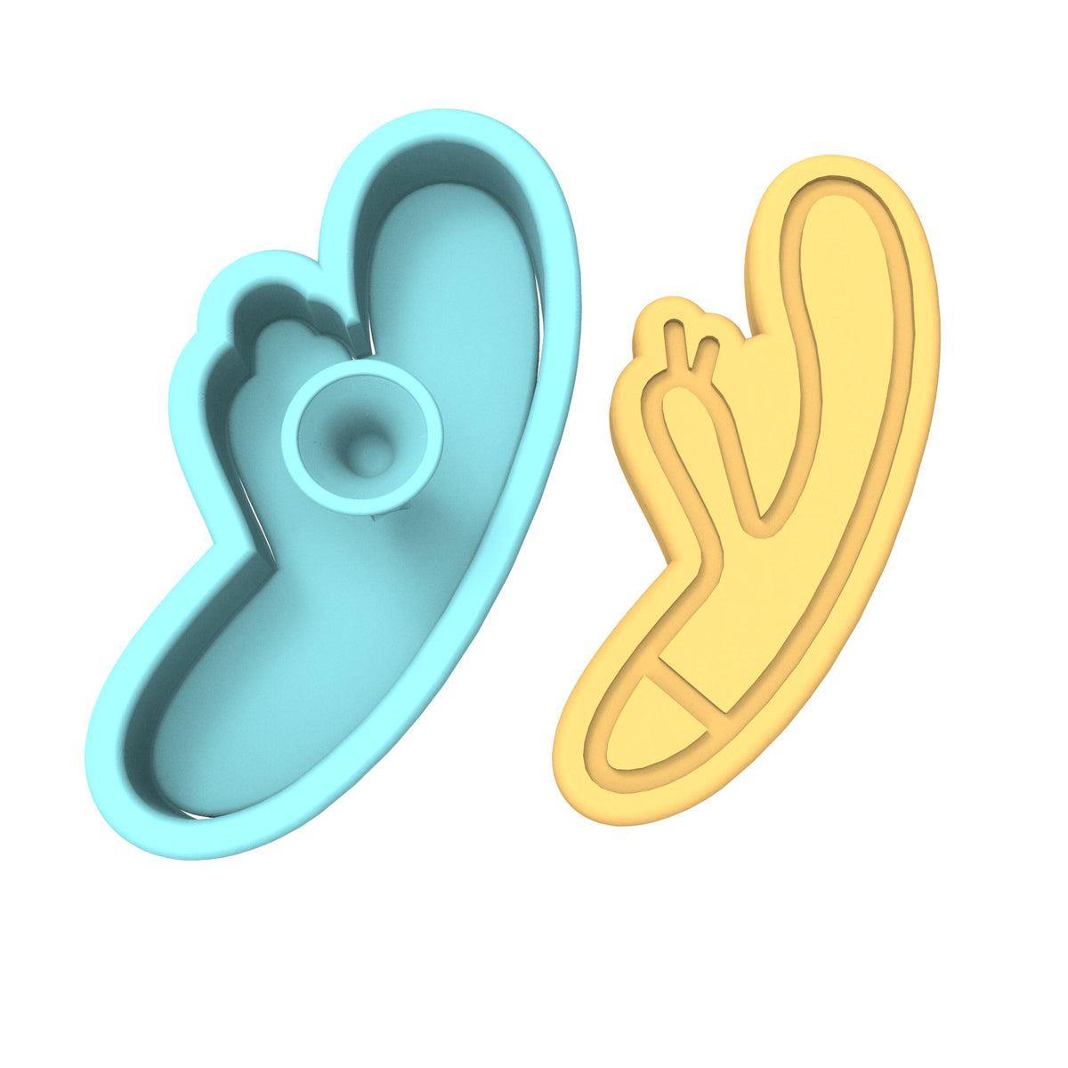 Dildo Cookie Cutter | Stamp | Stencil #2 Bachelorette & Bachelor Cookie Cutter Lady 