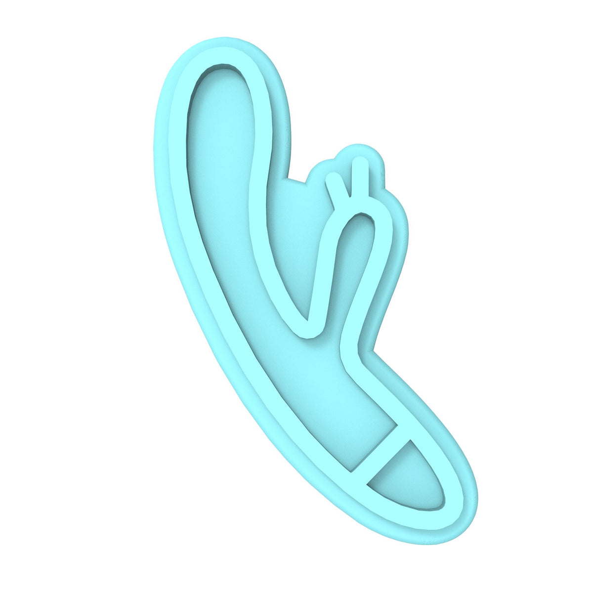 Dildo Cookie Cutter | Stamp | Stencil #2 Bachelorette & Bachelor Cookie Cutter Lady MINI - 2 Inches (5cm) Stamp ONLY 
