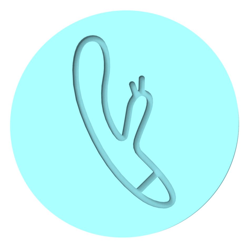 Dildo Cookie Cutter | Stamp | Stencil #2 Bachelorette & Bachelor Cookie Cutter Lady MINI - 2 Inches (5cm) Debosser ONLY 