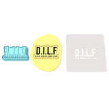 DILF Cookie Cutter | Stamp | Stencil #1