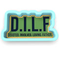 DILF Cookie Cutter | Stamp | Stencil #1