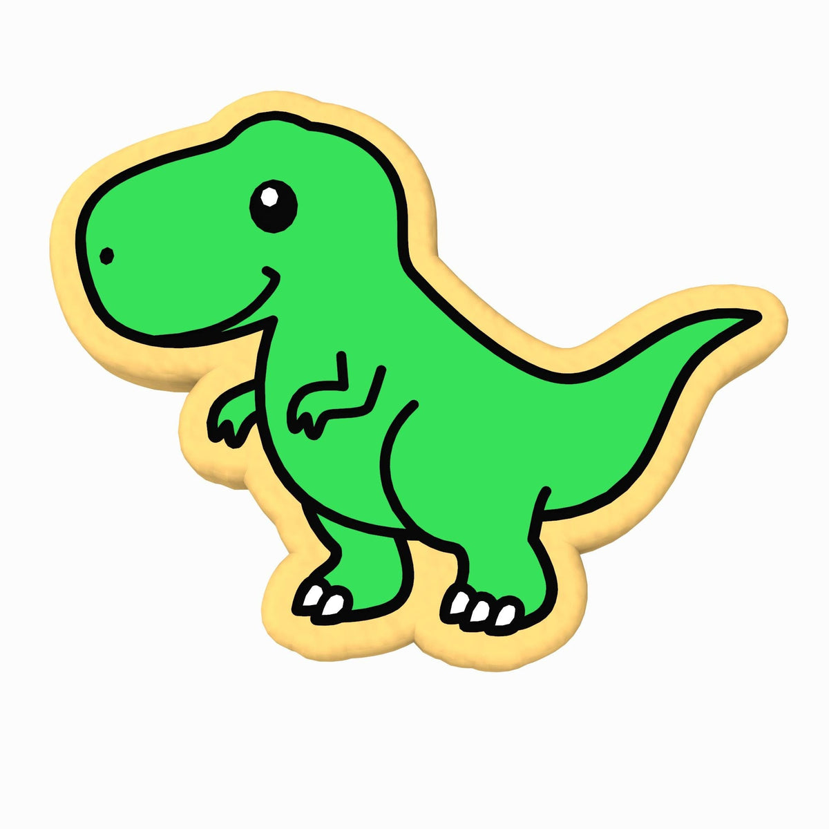 Dinosaur Cutesy Cookie Cutter Set of 8 Animals & Dinosaurs Cookie Cutter Lady 