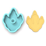 Dinosaur Footprint Cookie Cutter | Stamp | Stencil #1
