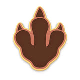 Dinosaur Footprint Cookie Cutter | Stamp | Stencil #1