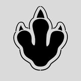 Dinosaur Footprint Cookie Cutter | Stamp | Stencil #1