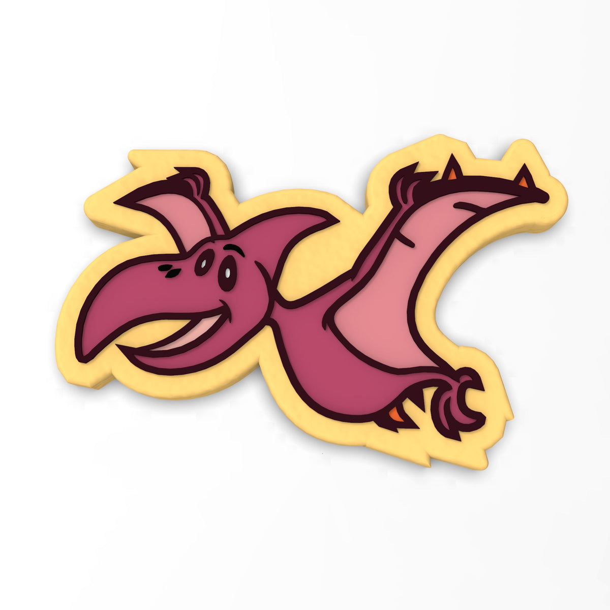 Dinosaur Pterodactyl Cookie Cutter | Stamp | Stencil #1