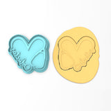 Doctor Heart Cookie Cutter | Stamp | Stencil #1