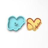 Doctor Heart Cookie Cutter | Stamp | Stencil #1