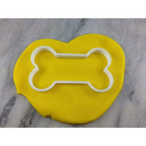 Dog Bone Cookie Cutter Outline #2 Short - Dogs & Cats