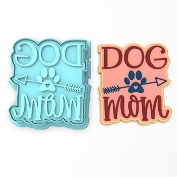 Dog Mom Cookie Cutter | Stamp | Stencil #1