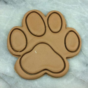 Dog Paw Cookie Cutter Detailed