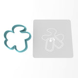 Dog Tag Cookie Cutter | Stamp | Stencil #1