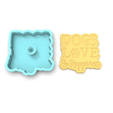 Dogs Love and Happiness Cookie Cutter | Stamp | Stencil #1