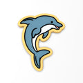 Dolphin Cookie Cutter | Stamp | Stencil #1