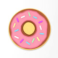 Donut  Cookie Cutter | Stamp | Stencil #1