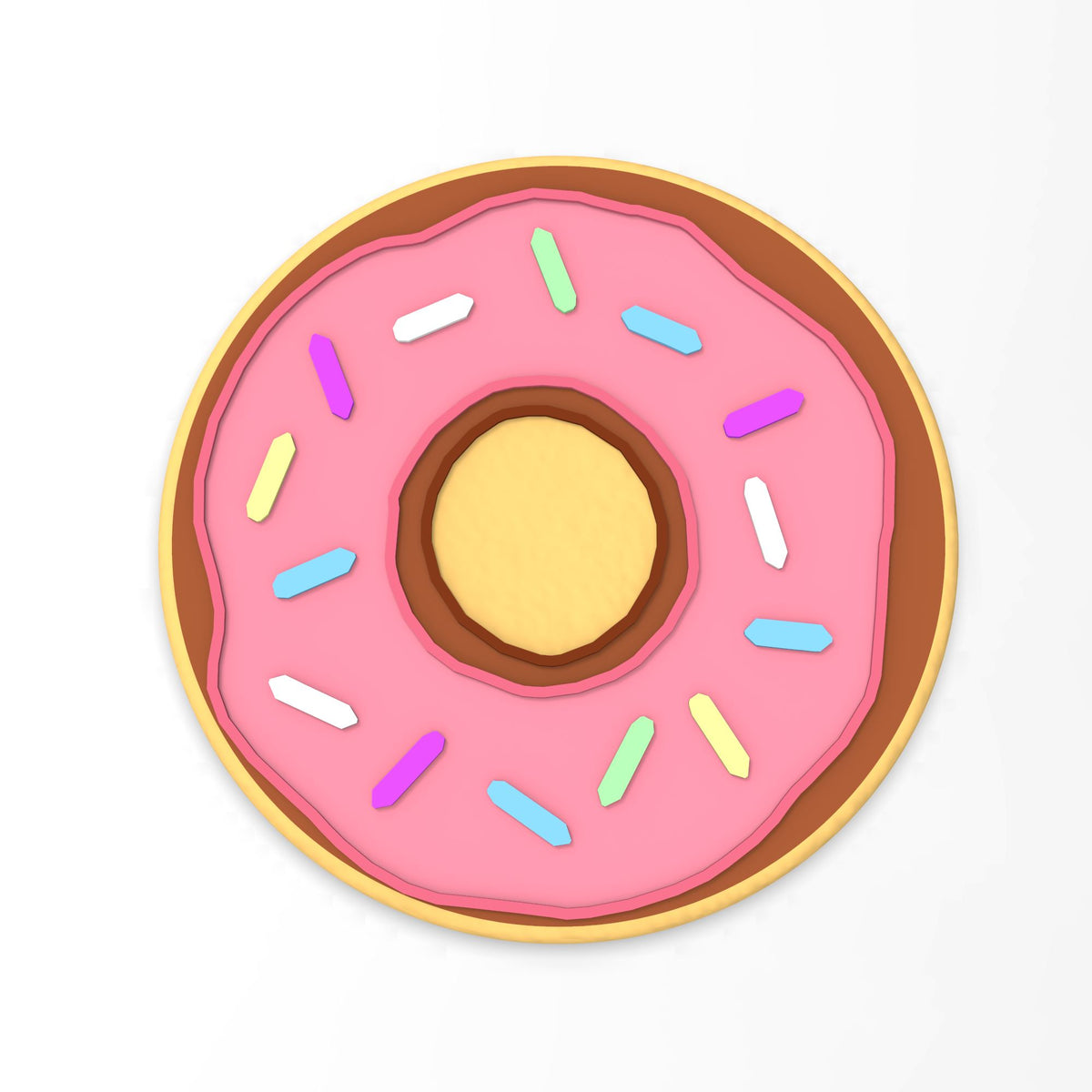 Donut  Cookie Cutter | Stamp | Stencil #1