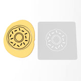 Donut  Cookie Cutter | Stamp | Stencil #1