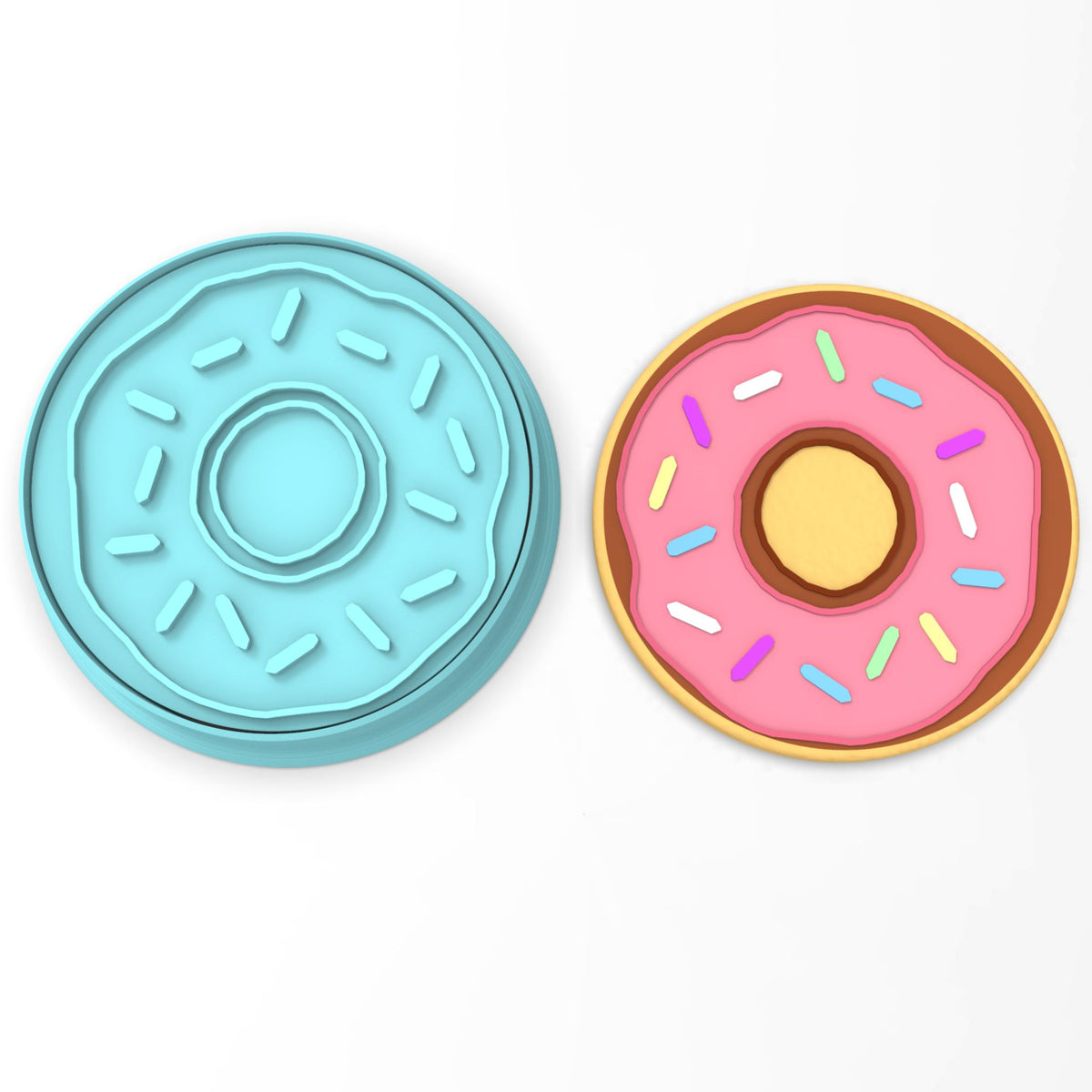Donut  Cookie Cutter | Stamp | Stencil #1