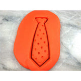 Dotted Tie Cookie Cutter Detailed