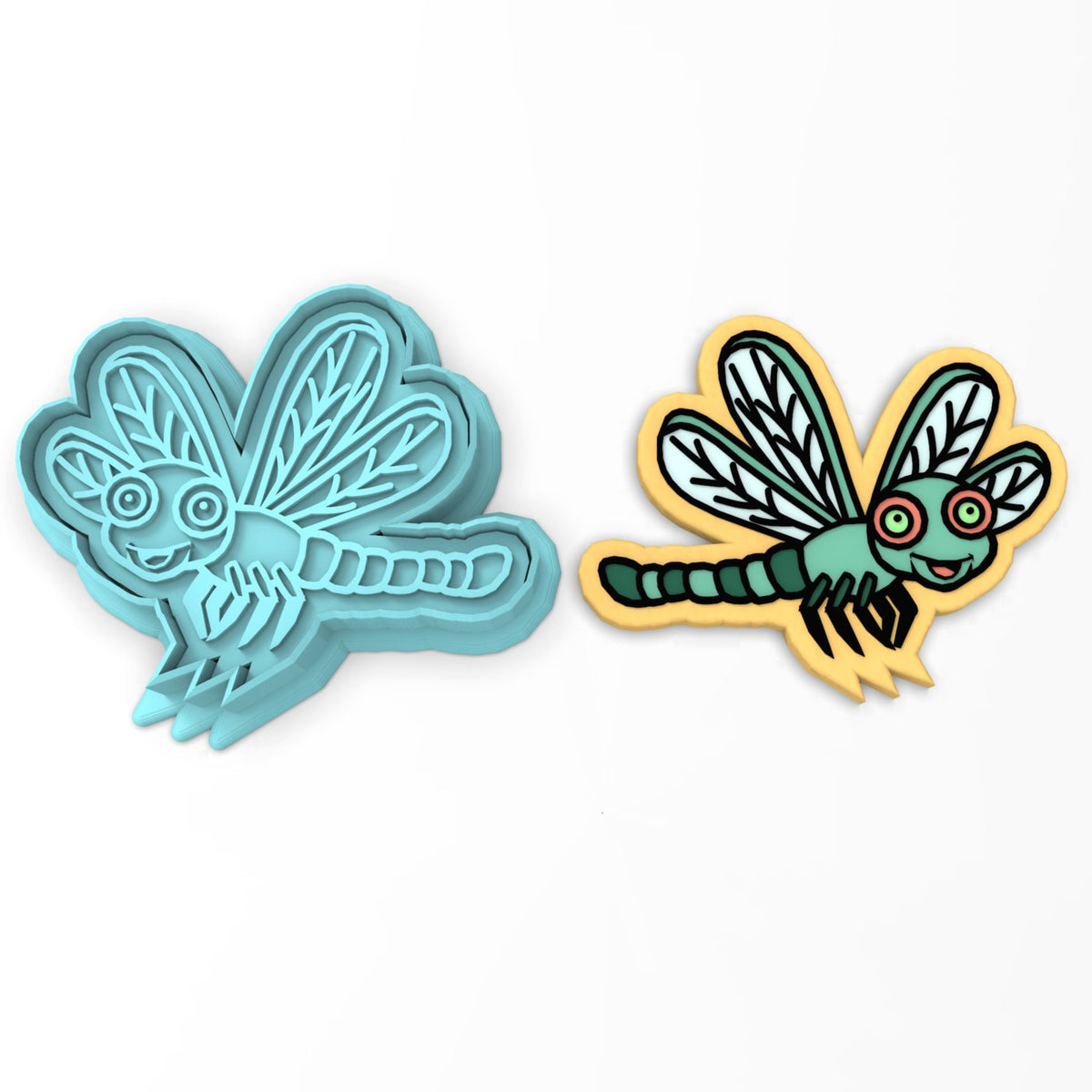 Dragonfly Cookie Cutter | Stamp | Stencil #1