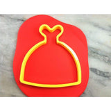 Dress Cookie Cutter Outline 1 - Girly / Dolls / Princess