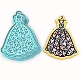 Dress Cookie Cutter | Stamp | Stencil #1