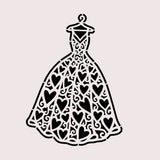 Dress Cookie Cutter | Stamp | Stencil #1