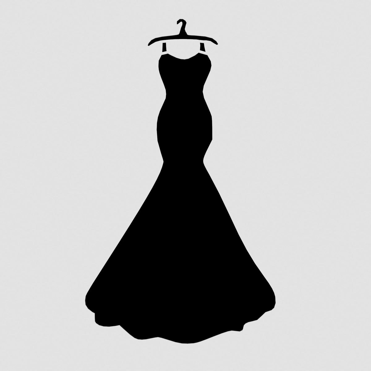 Dress Cookie Cutter | Stamp | Stencil #2