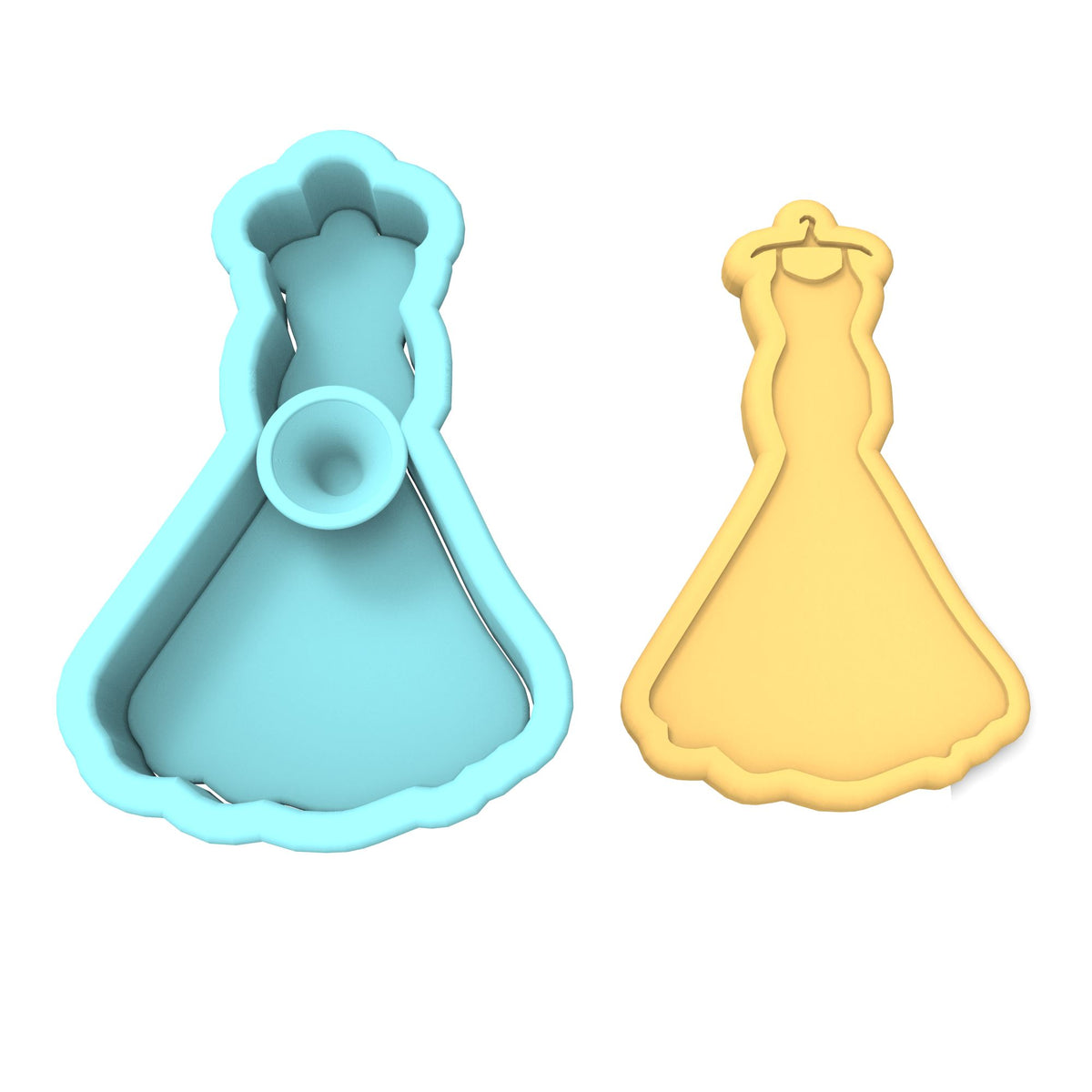 Dress Cookie Cutter | Stamp | Stencil #2
