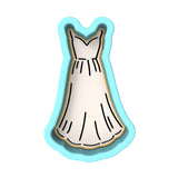 Dress Cookie Cutter | Stamp | Stencil #6