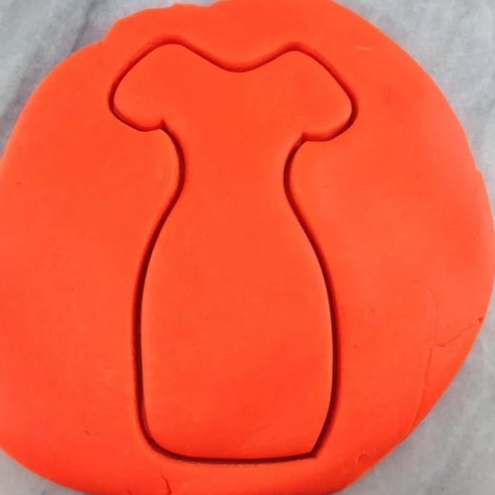 Dress Outline #2 Cookie Cutter Outline - Girly / Dolls / Princess