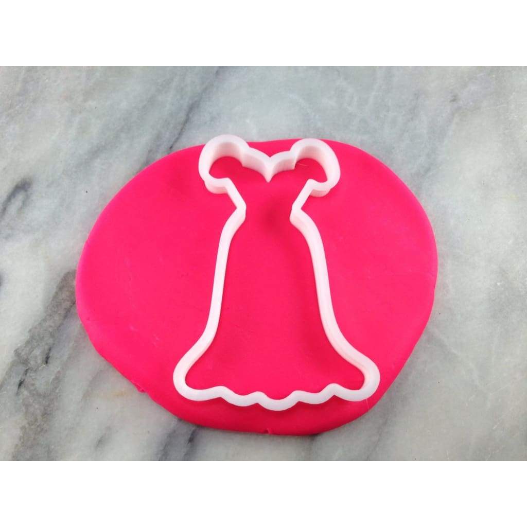 Dress Outline #4 Cookie Cutter Outline - Girly / Dolls / Princess