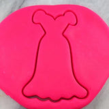 Dress Outline #4 Cookie Cutter Outline - Girly / Dolls / Princess