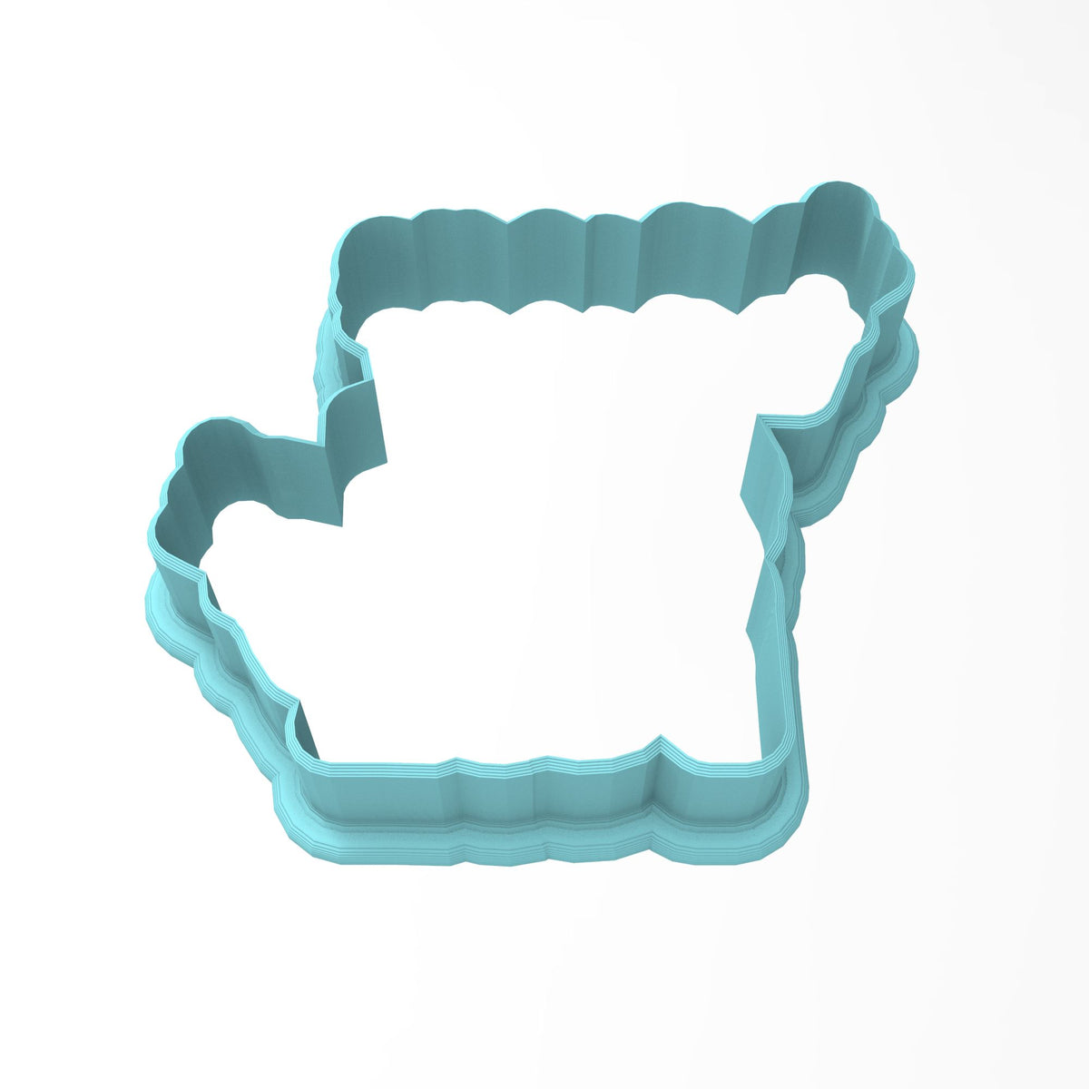 Drink the Booze & Light the Fuze Cookie Cutter | Stamp | Stencil #1