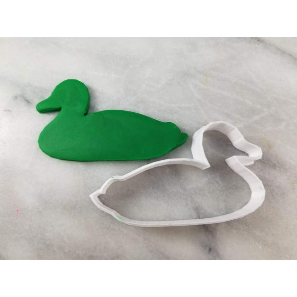 Duck Cookie Cutter Outline #2 Animals & Dinosaurs Cookie Cutter Lady 