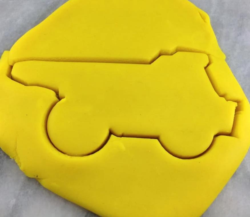 Dump Truck Cookie Cutter Outline Comic Book / Vehicles Cookie Cutter Lady 