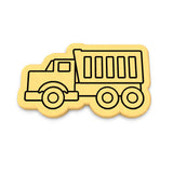 Dump Truck Cookie Cutter | Stamp | Stencil #2