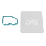 Dump Truck Cookie Cutter | Stamp | Stencil #2