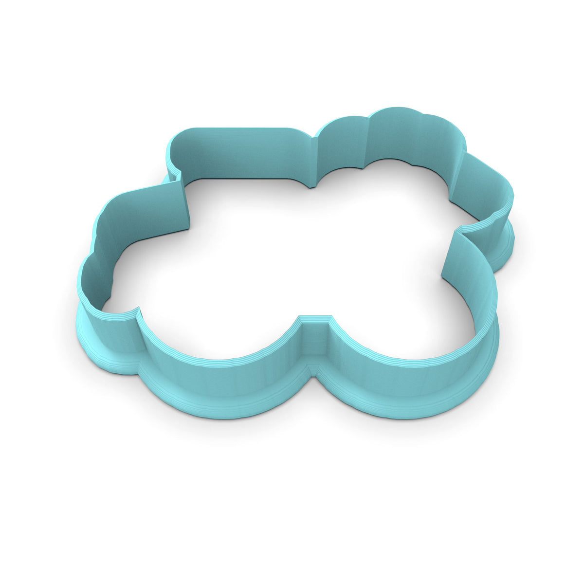 Dump Truck Hearts Cookie Cutter | Stamp | Stencil #1 Comic Book / Vehicles Cookie Cutter Lady 2 Inch Small Cupcake Cutter Only No