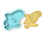 Eagle America Flag Cookie Cutter | Stamp | Stencil #2