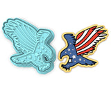 Eagle America Flag Cookie Cutter | Stamp | Stencil #2