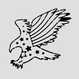 Eagle America Flag Cookie Cutter | Stamp | Stencil #2