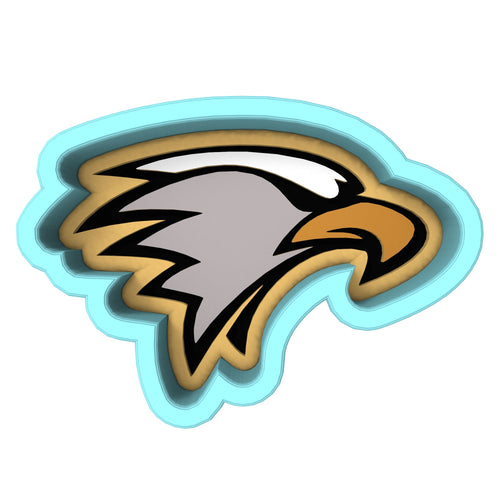 Eagle Head Cookie Cutter | Stamp | Stencil #1